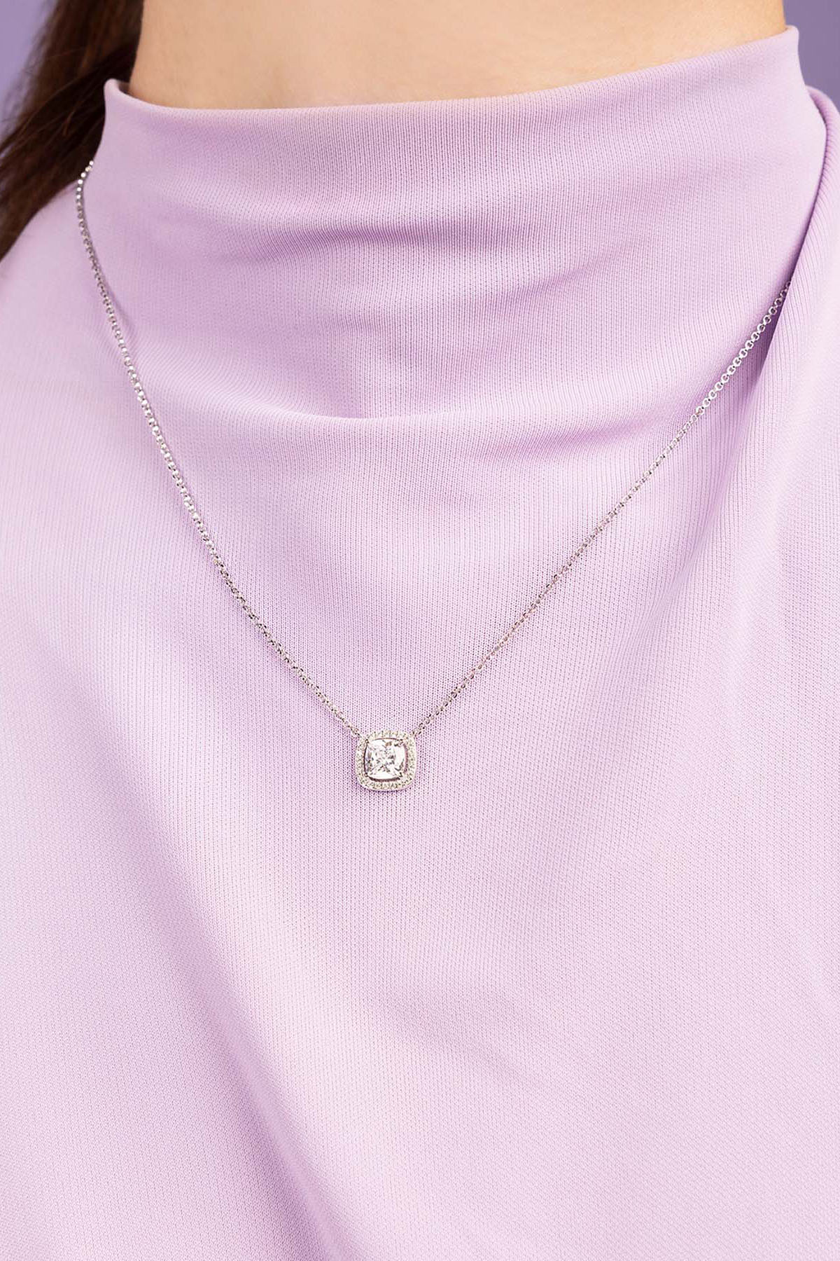 APM Monaco Lumière Solitaire Necklace