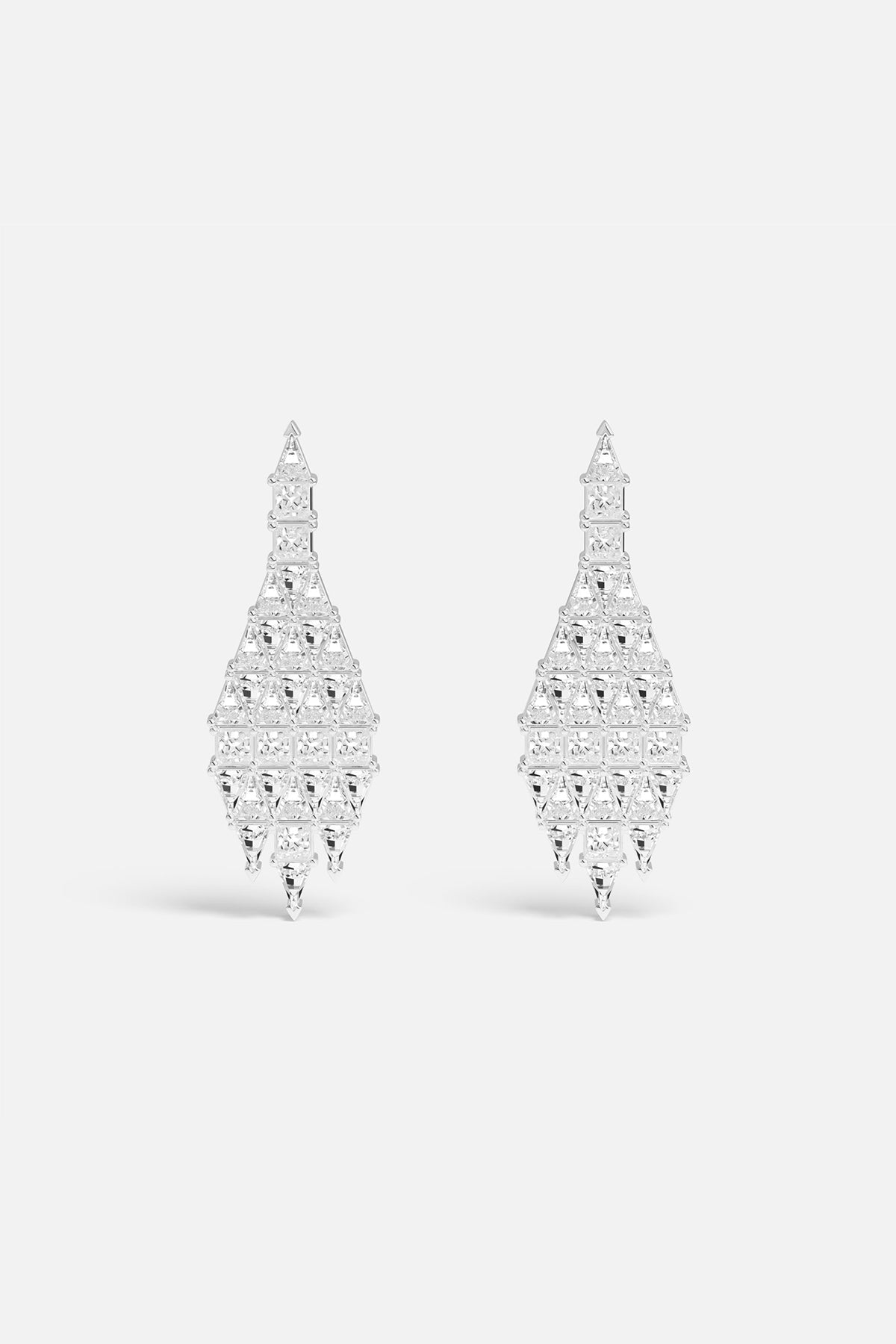 Art Deco Statement Drop Earrings - APM Monaco