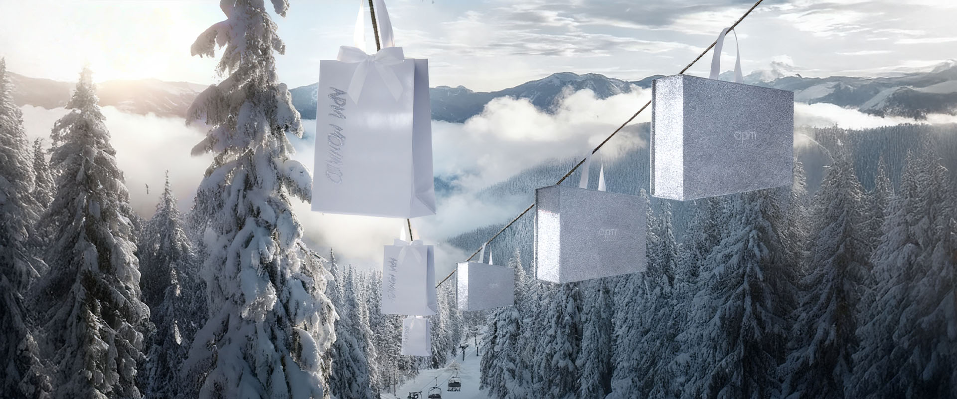 APM MONACO gift bags