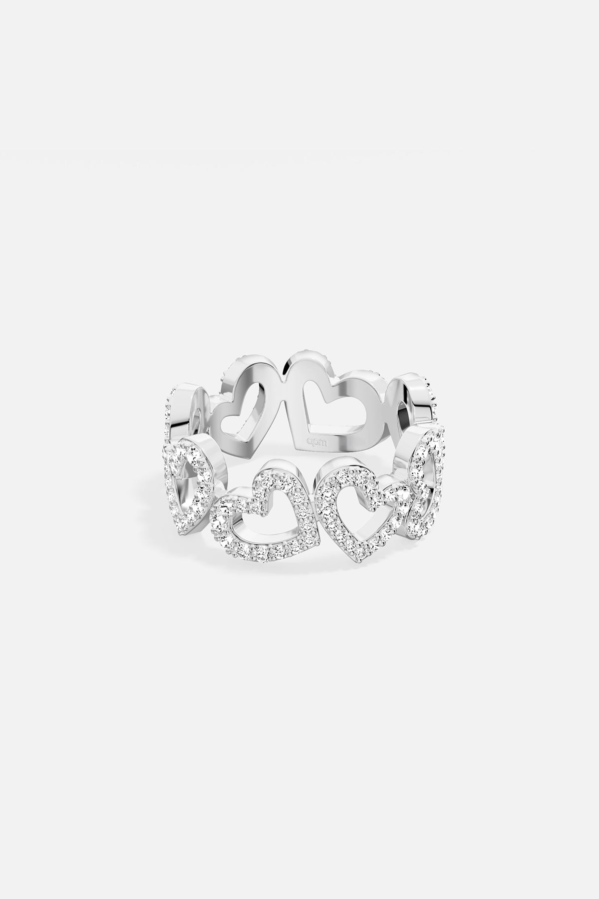 APM Monaco Asymmetric Heart Ring