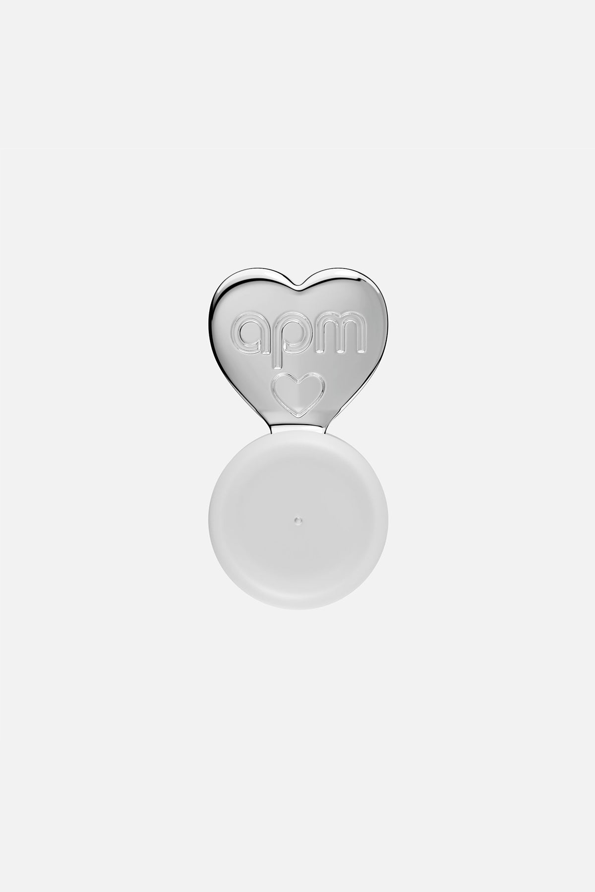 Silver tone Earnut - APM Monaco