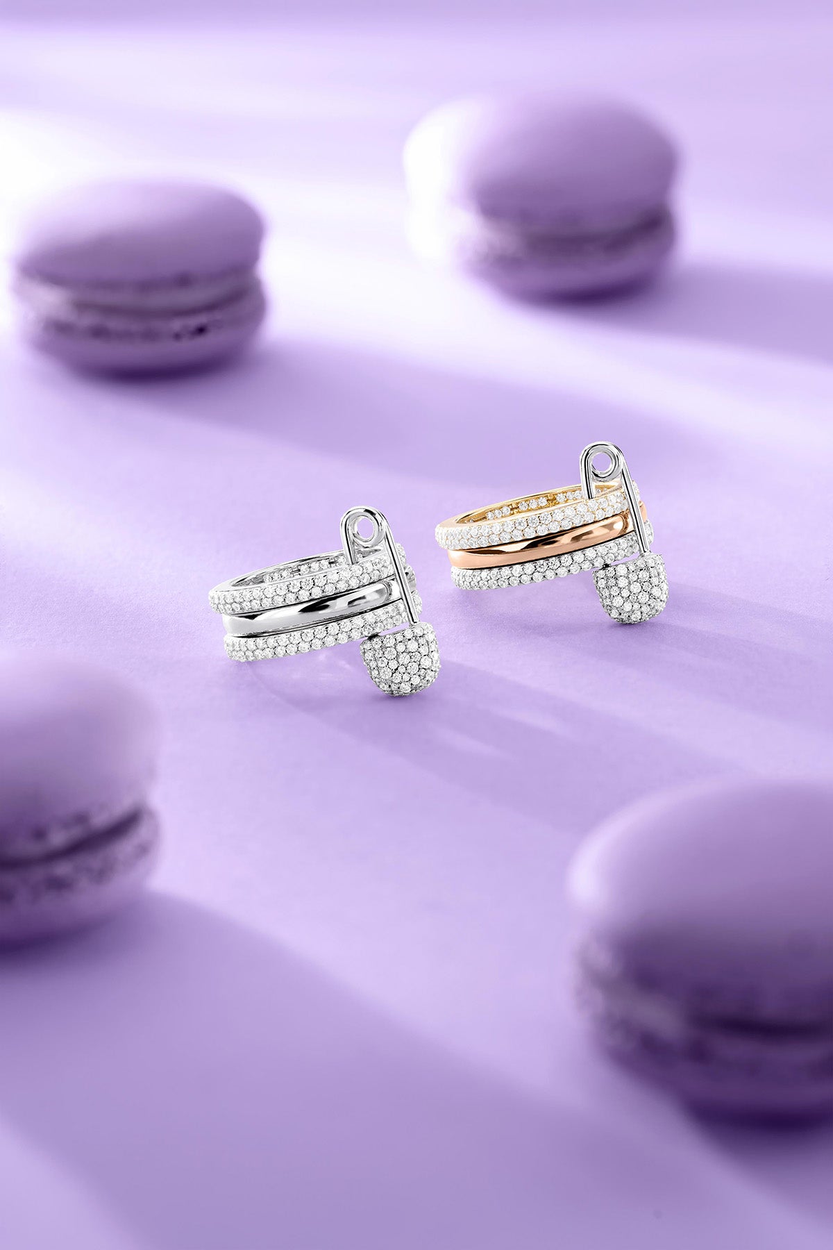 APM Monaco Morse LOVE SMILE BONHEUR Ring