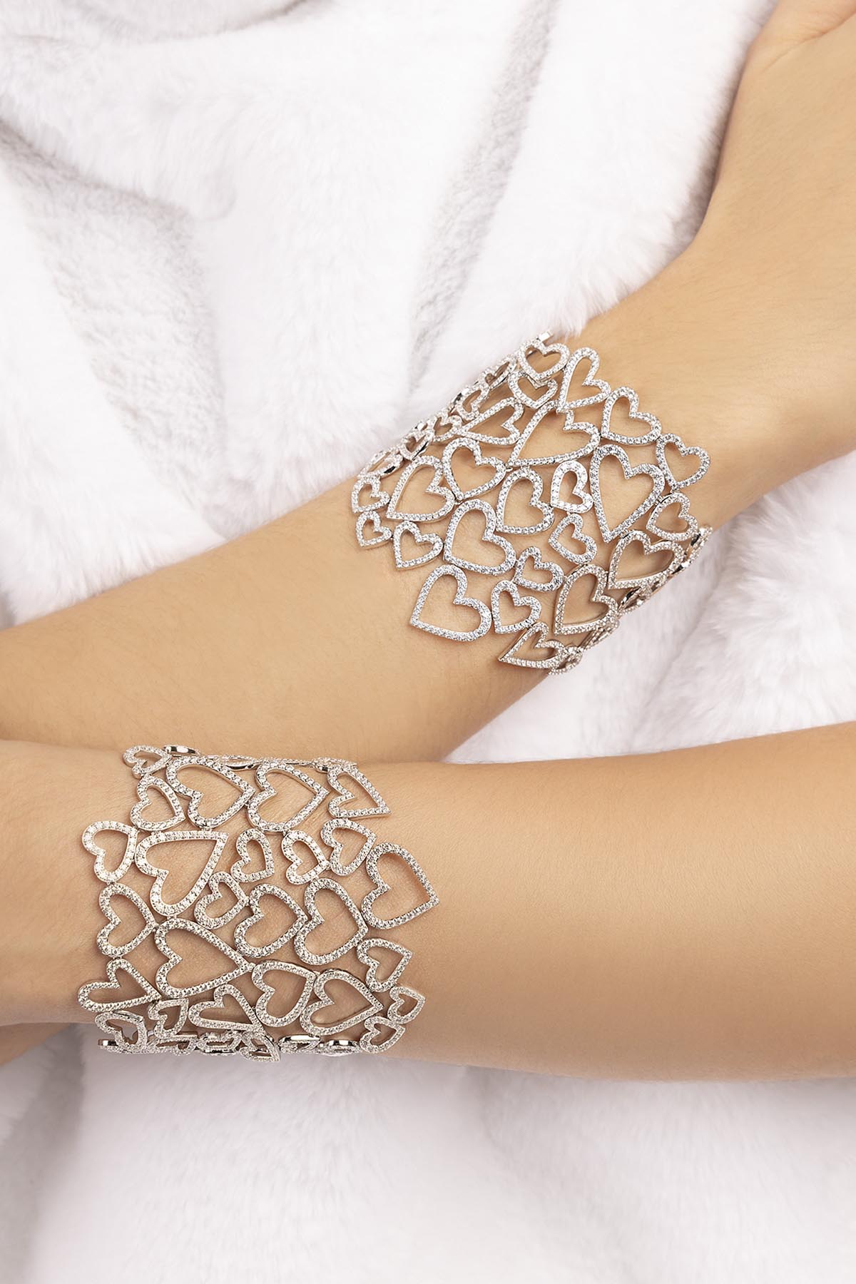 ステートメント ハート ブレスレット | APM Monaco