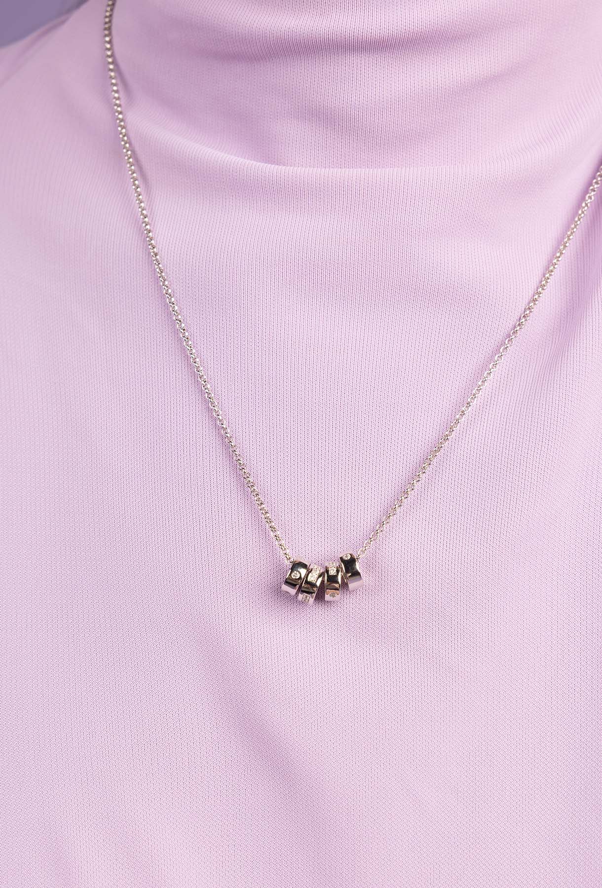 APM Monaco Morse LOVE Necklace