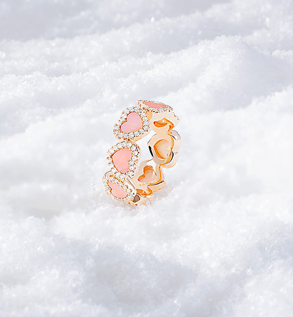 パヴェ クロス ビーズ 調節可能ネックレス | APM Monaco