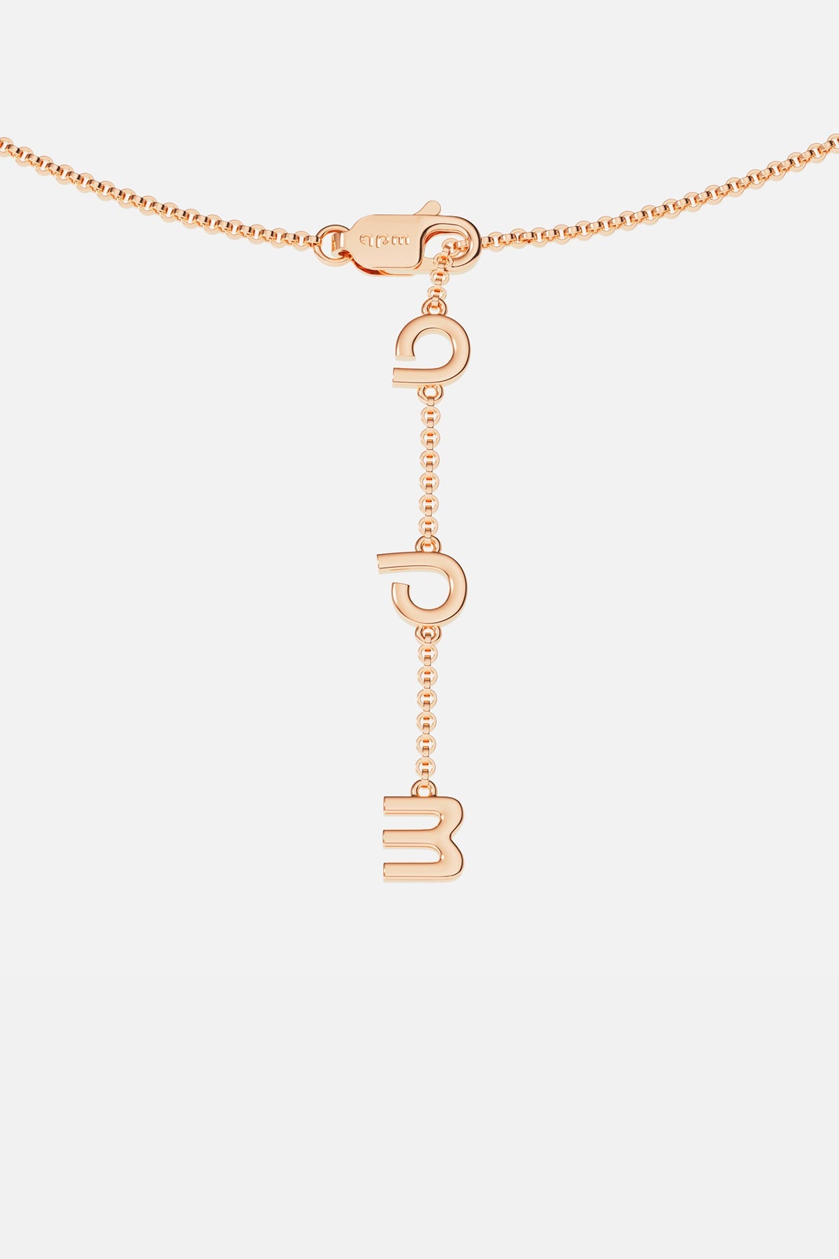 Rose Gold Maille Marine ピンクゴールドネックレス | APM Monaco