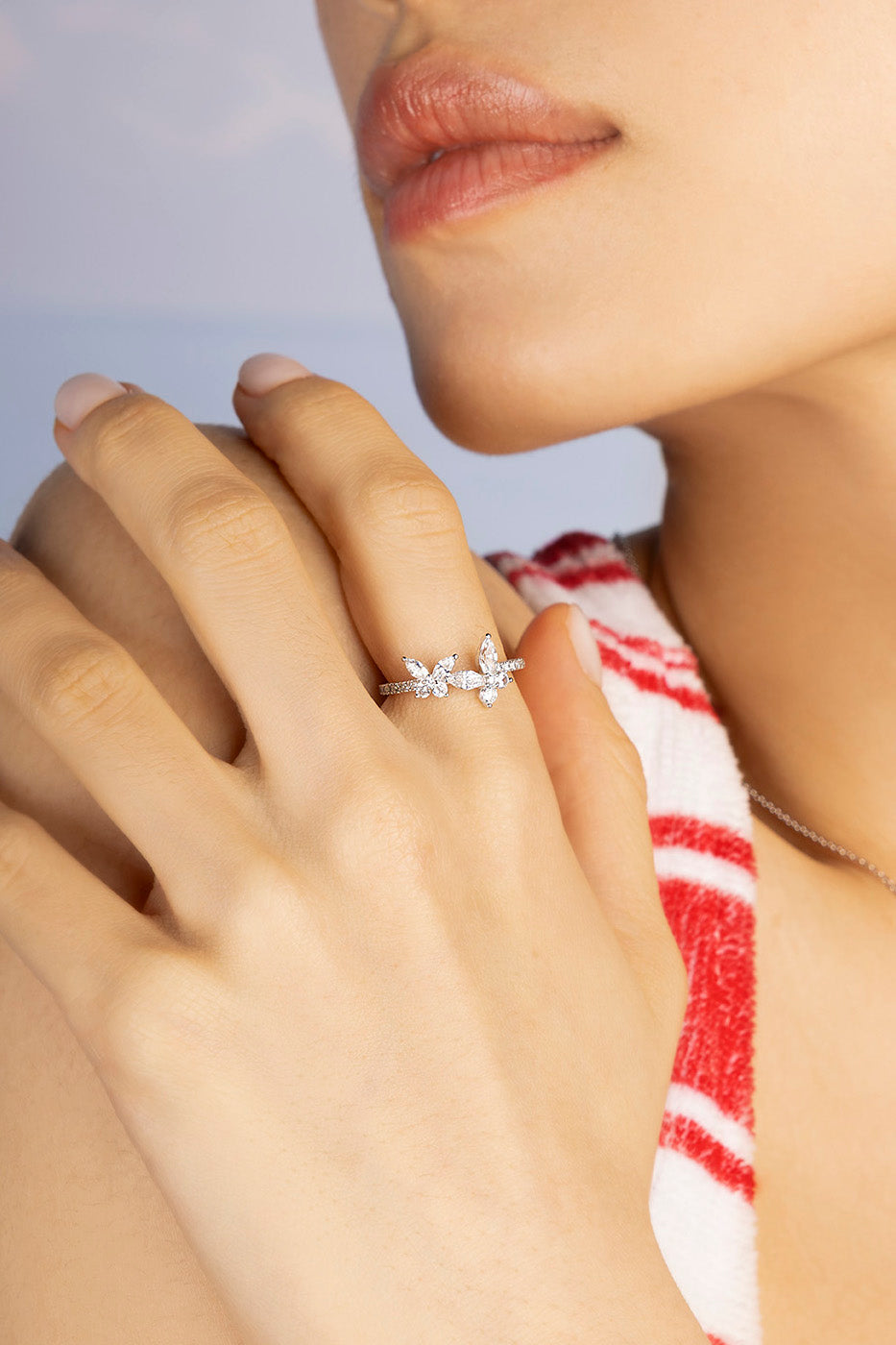 Lumière Ring, White Alloy | APM Monaco