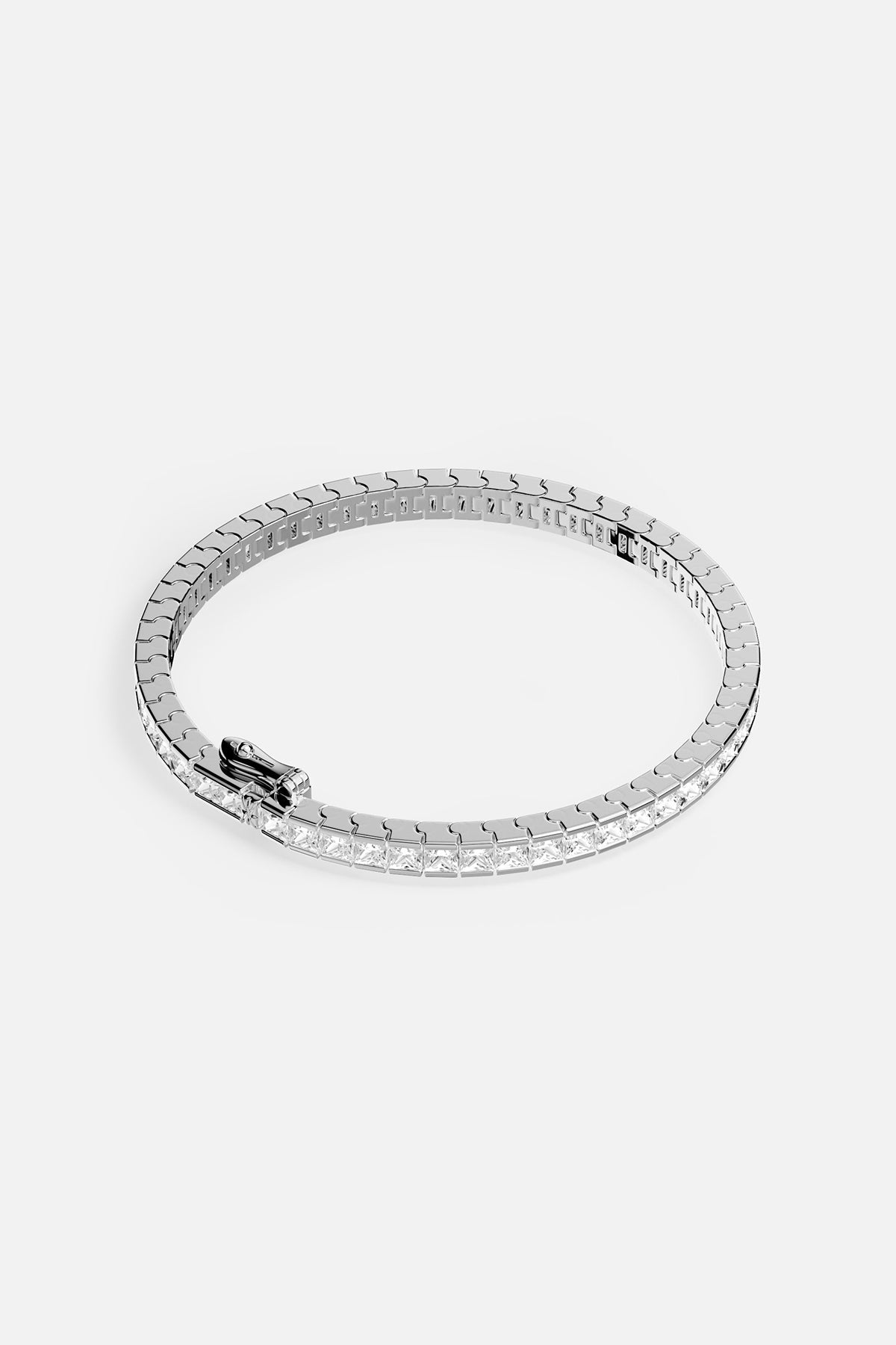 Lumière Pavé Bracelet in silver tone- APM Monaco