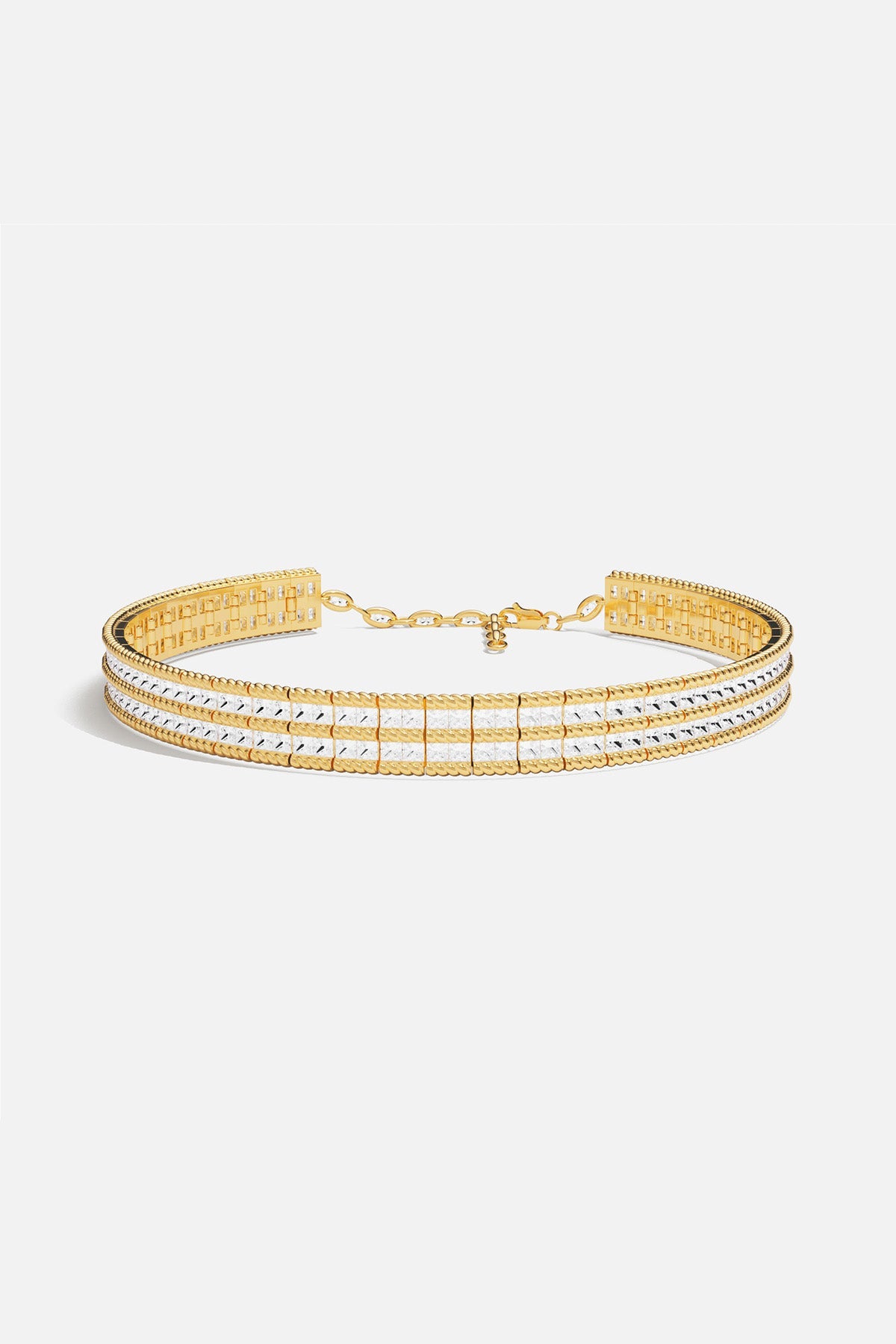Torsade Pavé Choker - APM Monaco