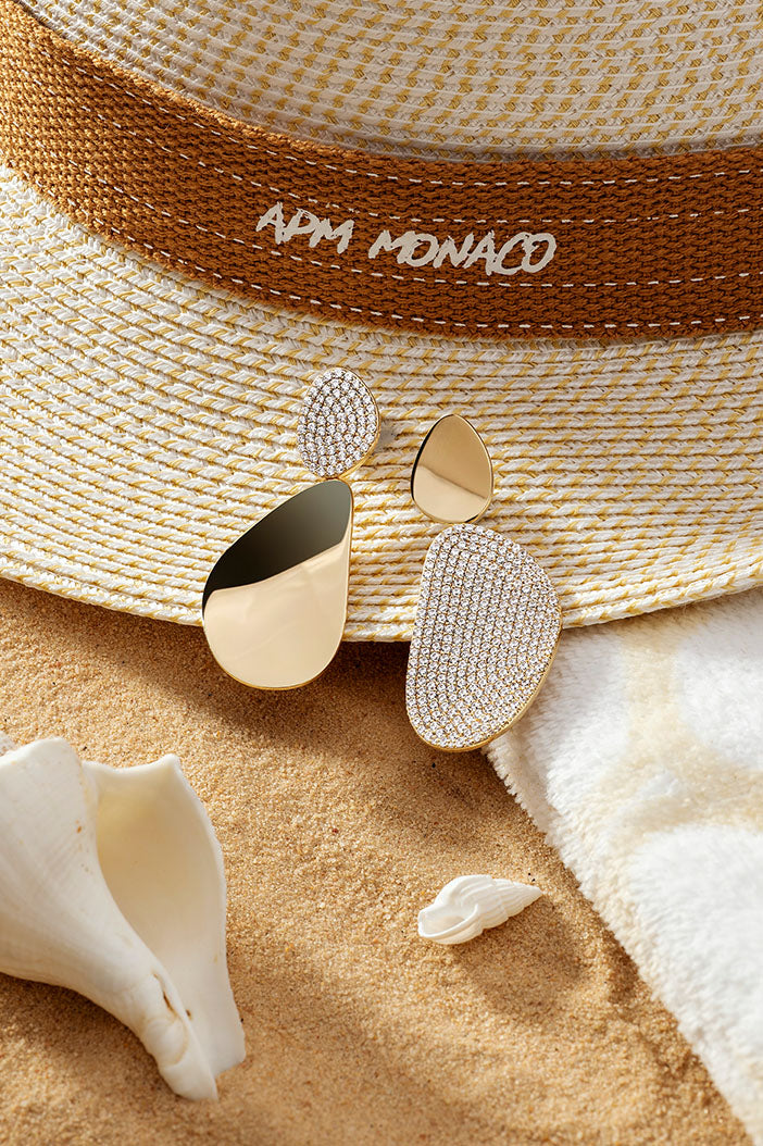 Earrings APM Monaco fashion jewelry.